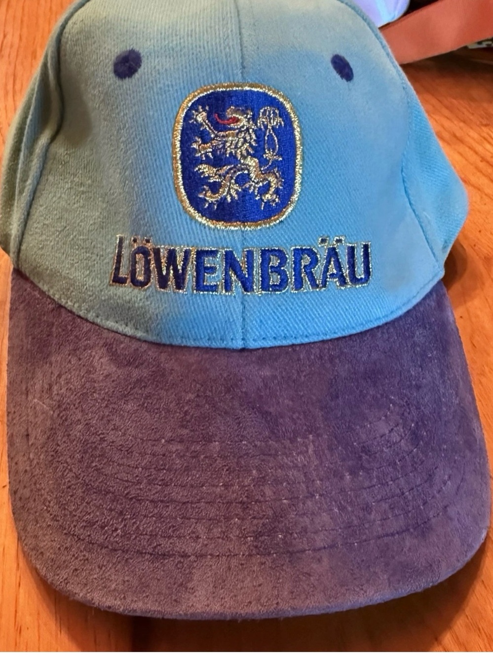 Vintage Löwenbräu Beer Hat Snapback
Cap Teal EC